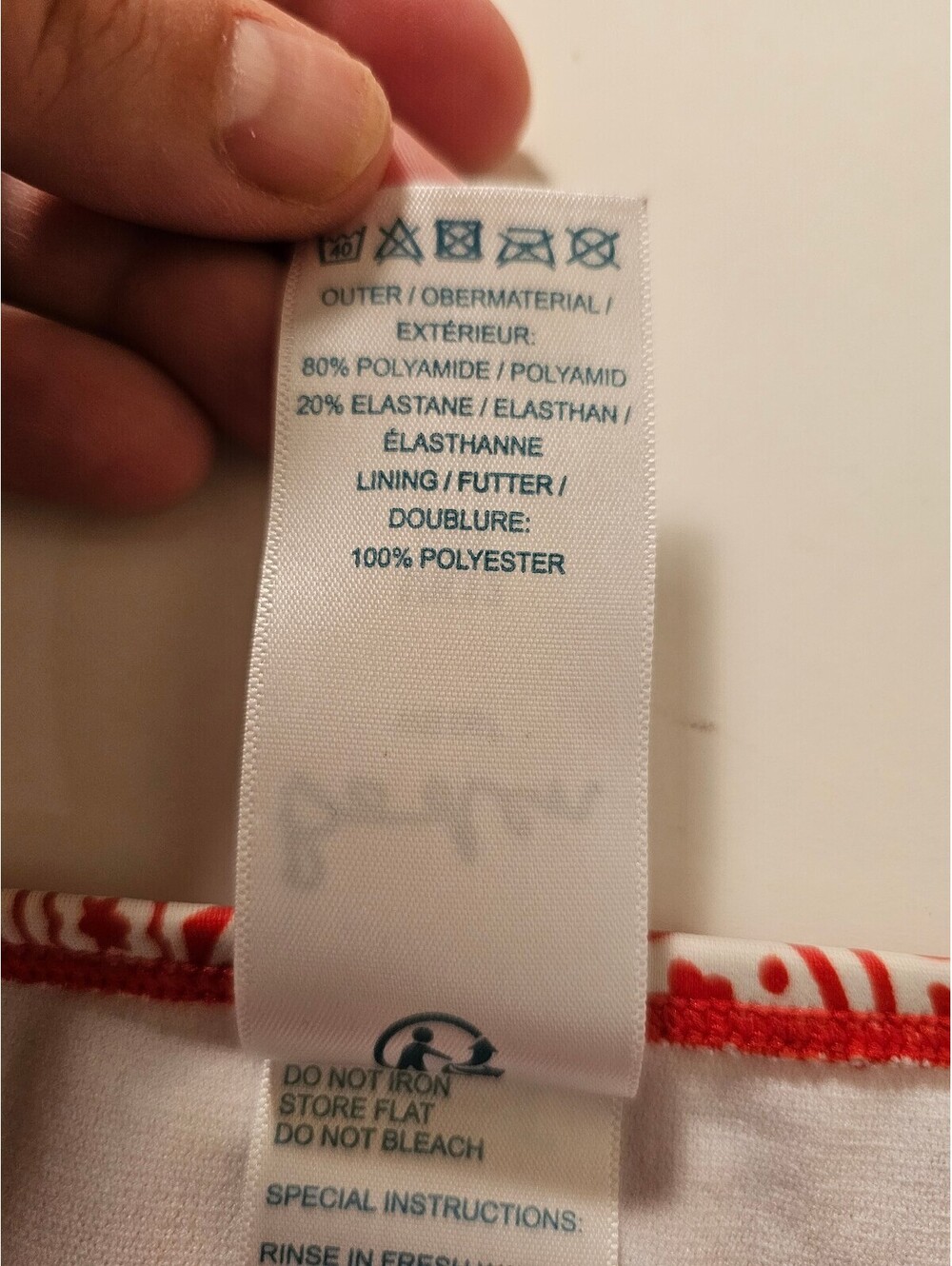 Boden Swim Red & White Womens Size 12 Bikini 2-Piece - Picture 7 of 8